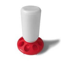 1 Kg Tube Chick Feeder with pop holes